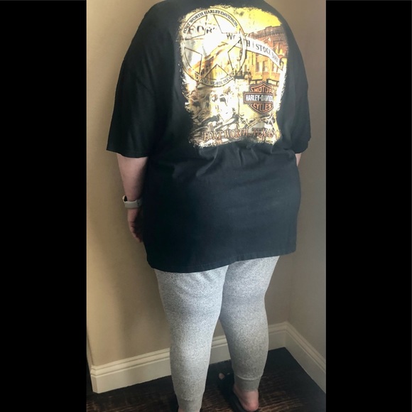 Harley-Davidson Fort Worth Stockyards Black T-shirt - GUC - Picture 6 of 11